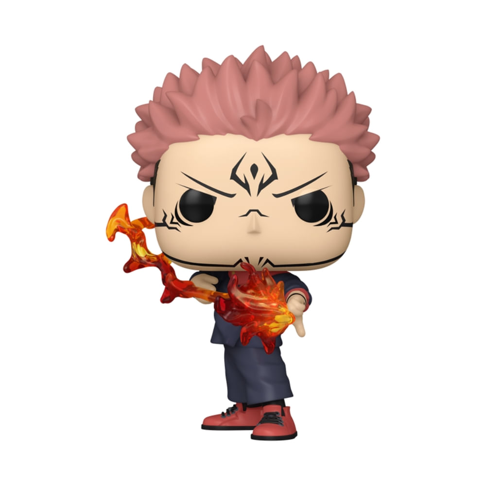 Boneco Funko Pop! Jujutsu Kaisen - Sukuna com Flecha de Fogo - Imagem 3