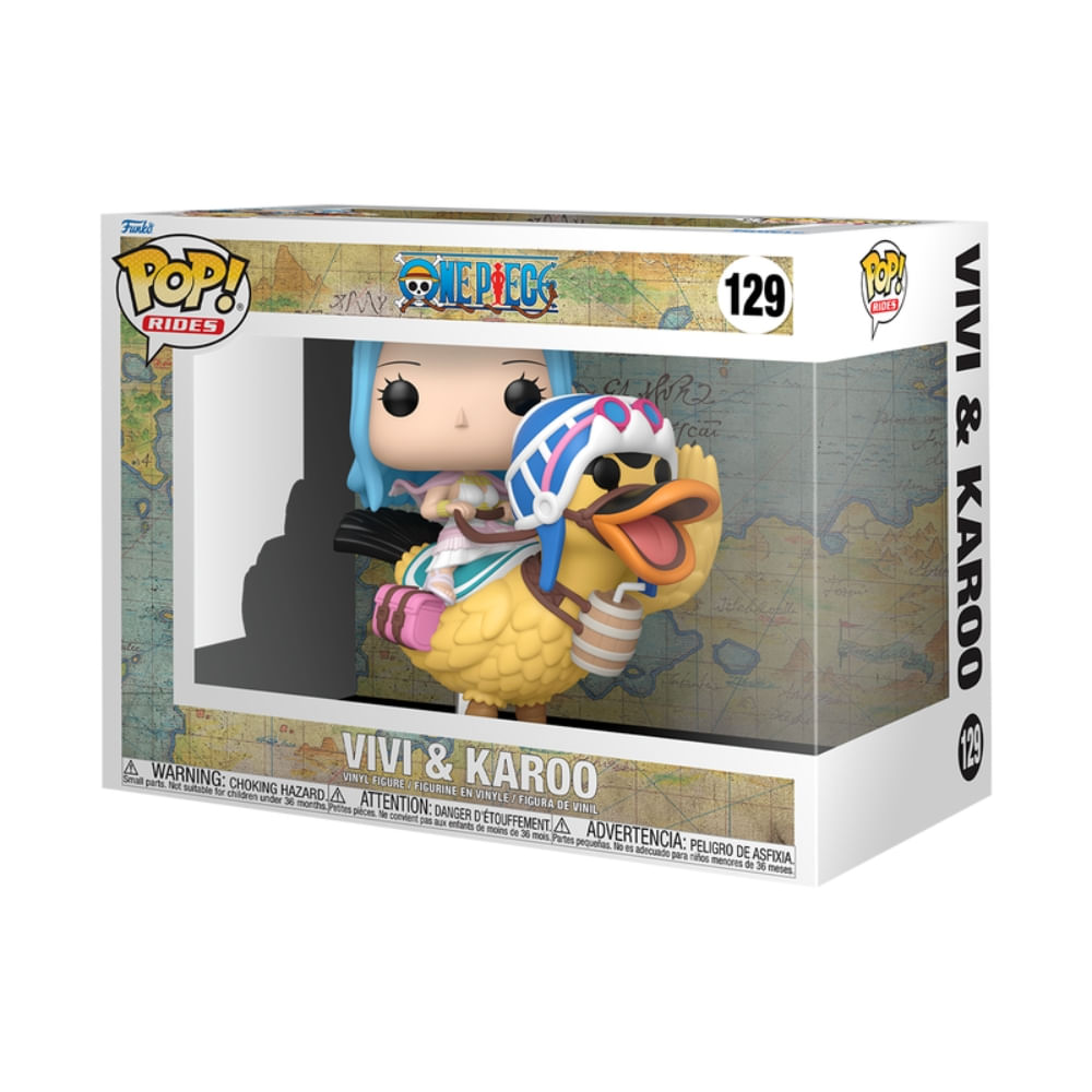 Boneco Funko Pop! Rides Deluxe One Piece - Vivi e Karoo - Imagem 3