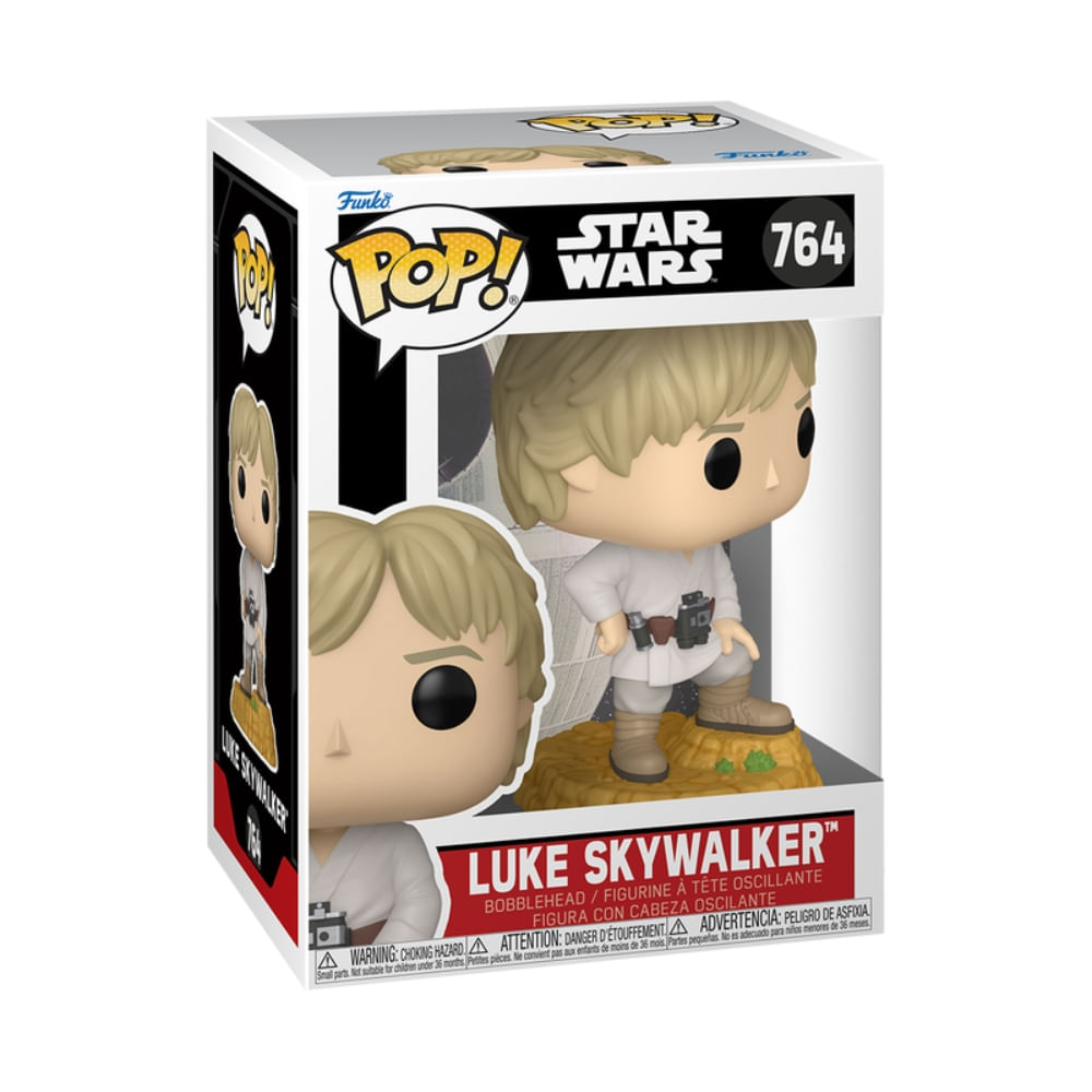 Boneco Funko Pop! Star Wars - Luke Skywalker (Binary Sunset) - Imagem 2