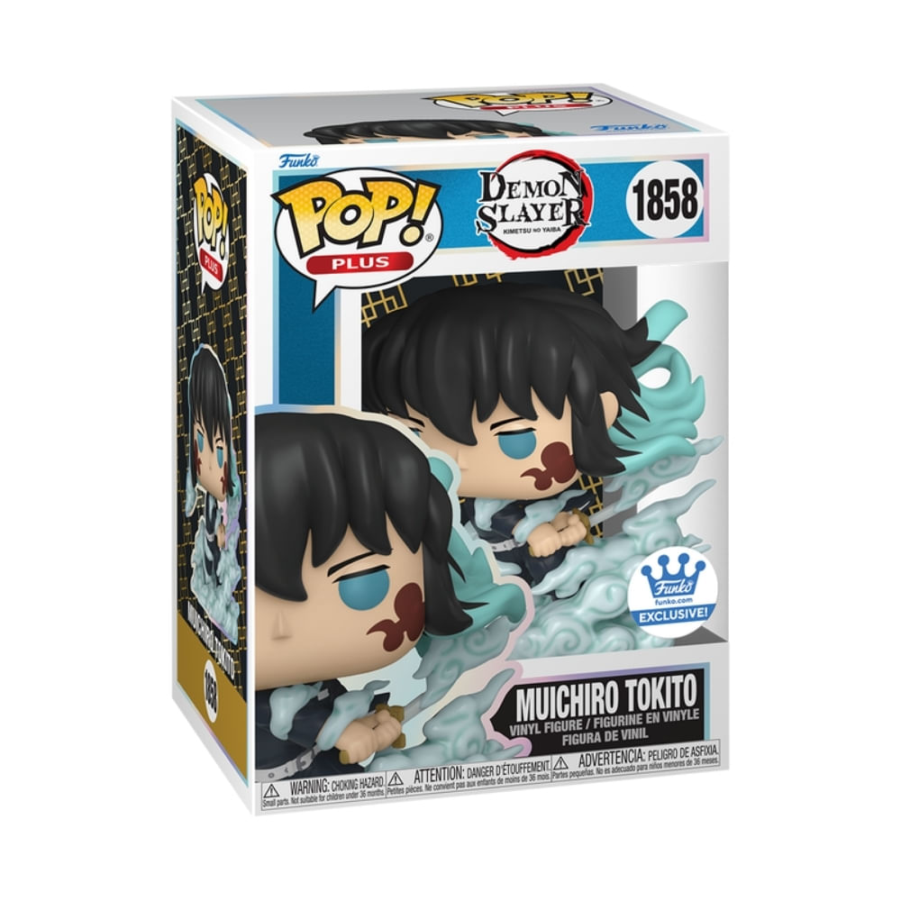 Boneco Funko Pop! Plus Demon Slayer - Muichiro na Névoa com Chase - Imagem 2