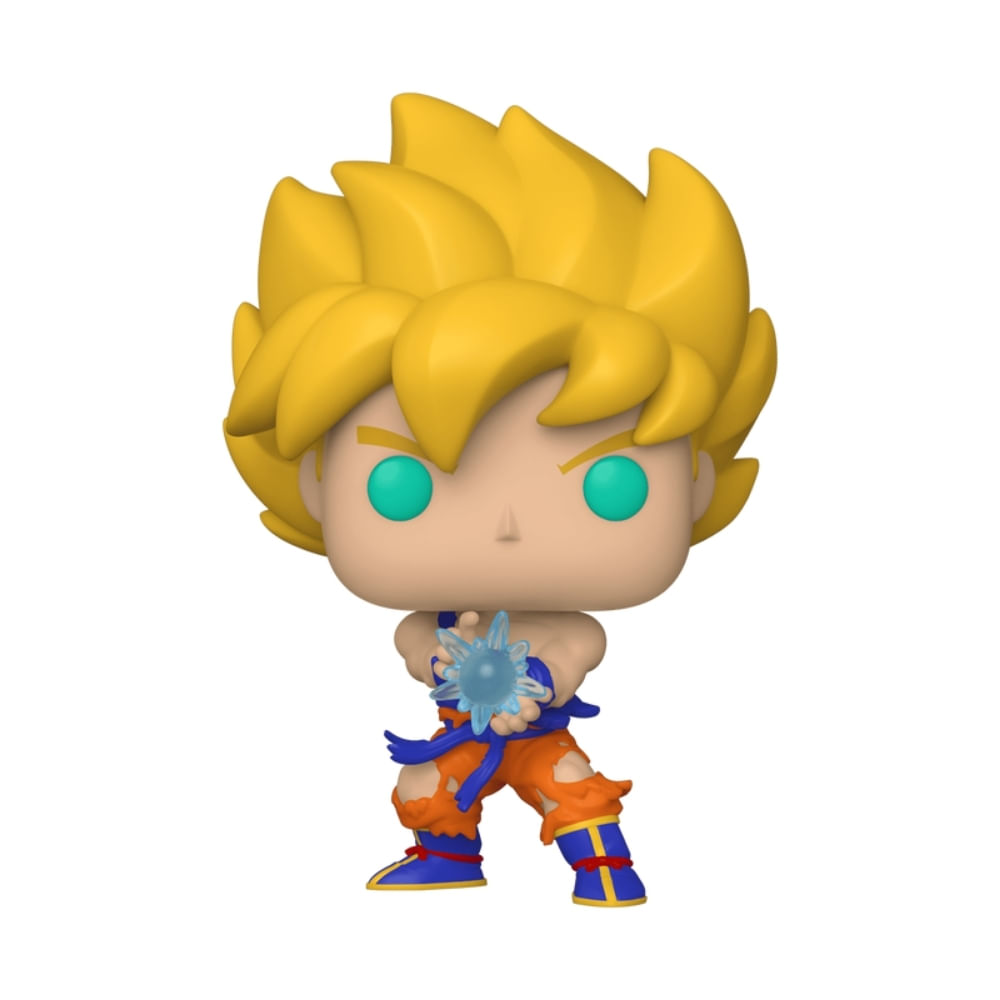 Boneco Funko Pop! Dragon Ball Z - Goku Super Saiyan com Kamehameha - Imagem 3