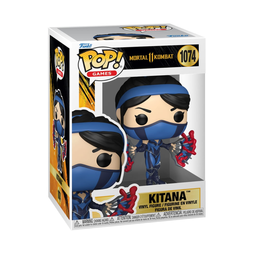 Boneco Funko Pop! Mortal Kombat 11 Fatality - Kitana - Imagem 2
