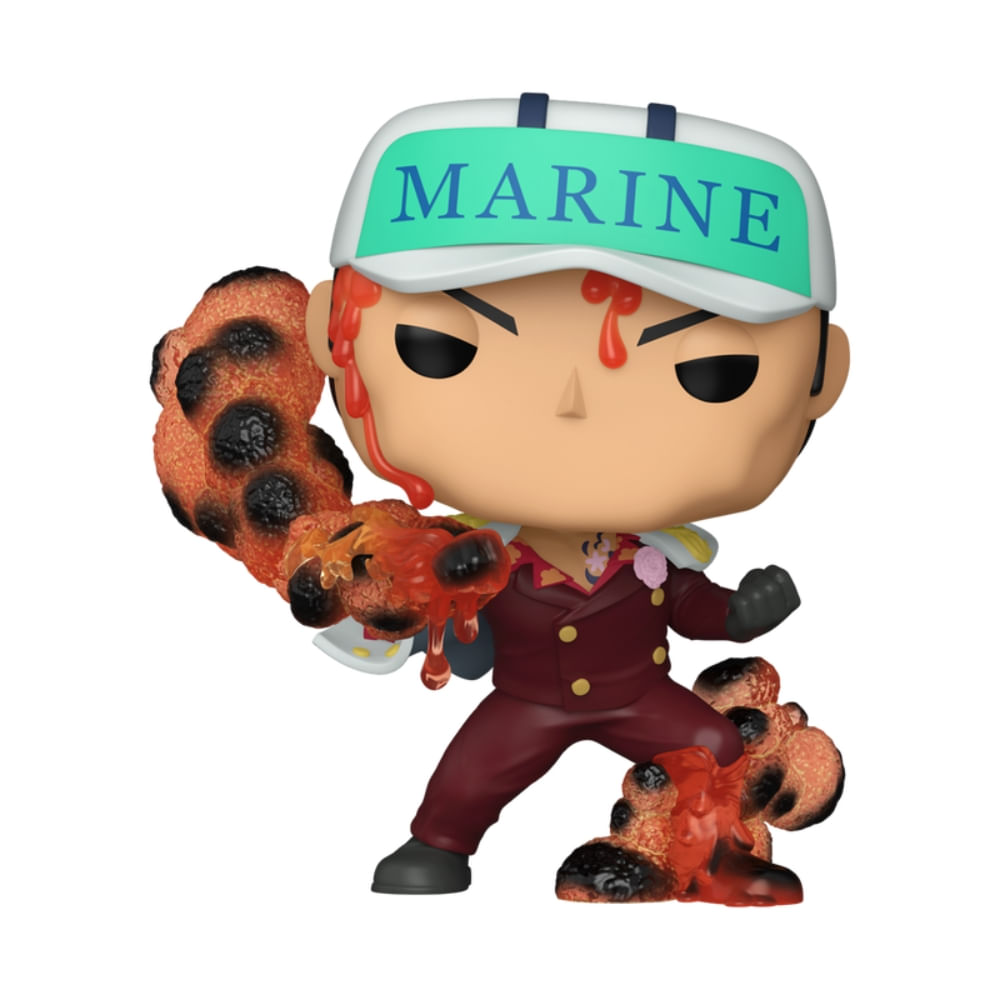 Boneco Funko Pop! One Piece - Vice Almirante Akainu - Imagem 3