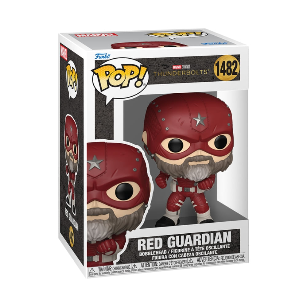 Boneco Funko Pop! Marvel Thunderbolts - Guardião Vermelho - Imagem 3