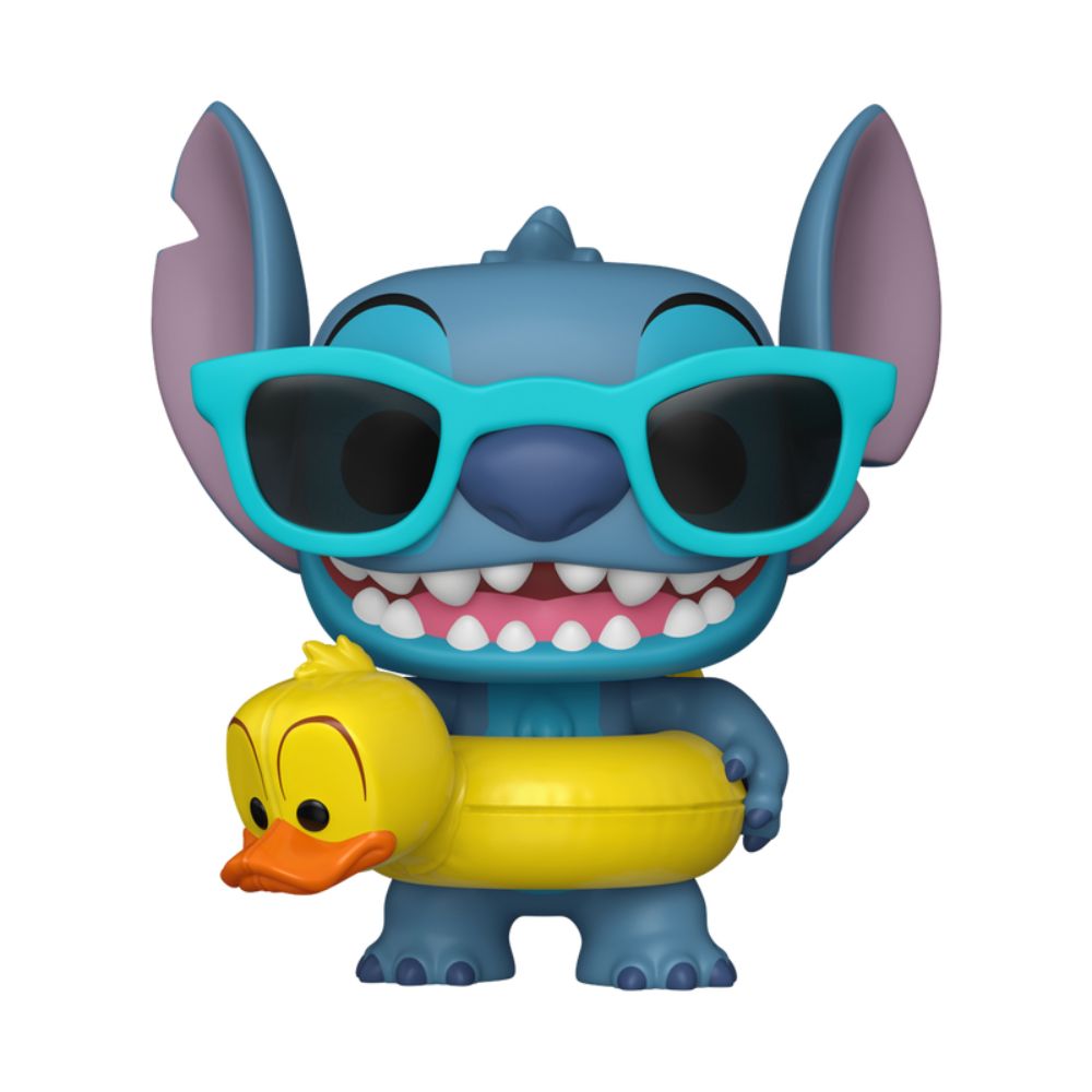 Boneco Funko Pop! Disney Lilo & Stitch - Stitch com Boia - Imagem 2