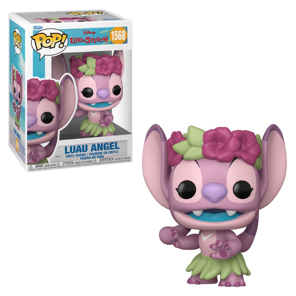 Boneco Funko Pop! Disney Lilo & Stitch - Luau Angel