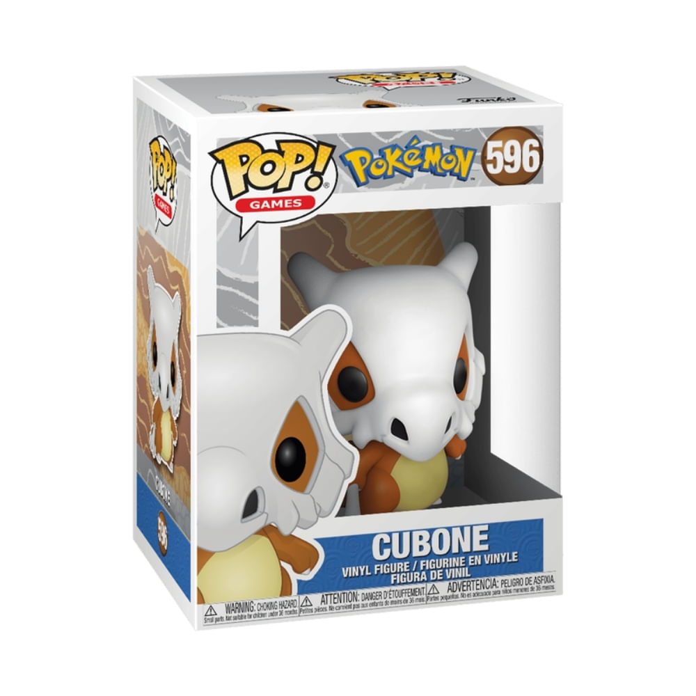 Boneco Funko Pop! Pokémon - Cubone - Imagem 3