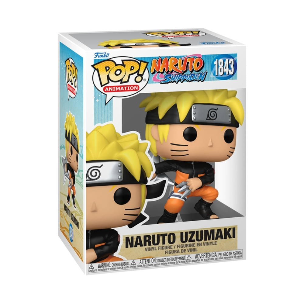 Boneco Funko Pop! Naruto Shippuden - Naruto Uzumaki Shuriken com Chase - Imagem 2