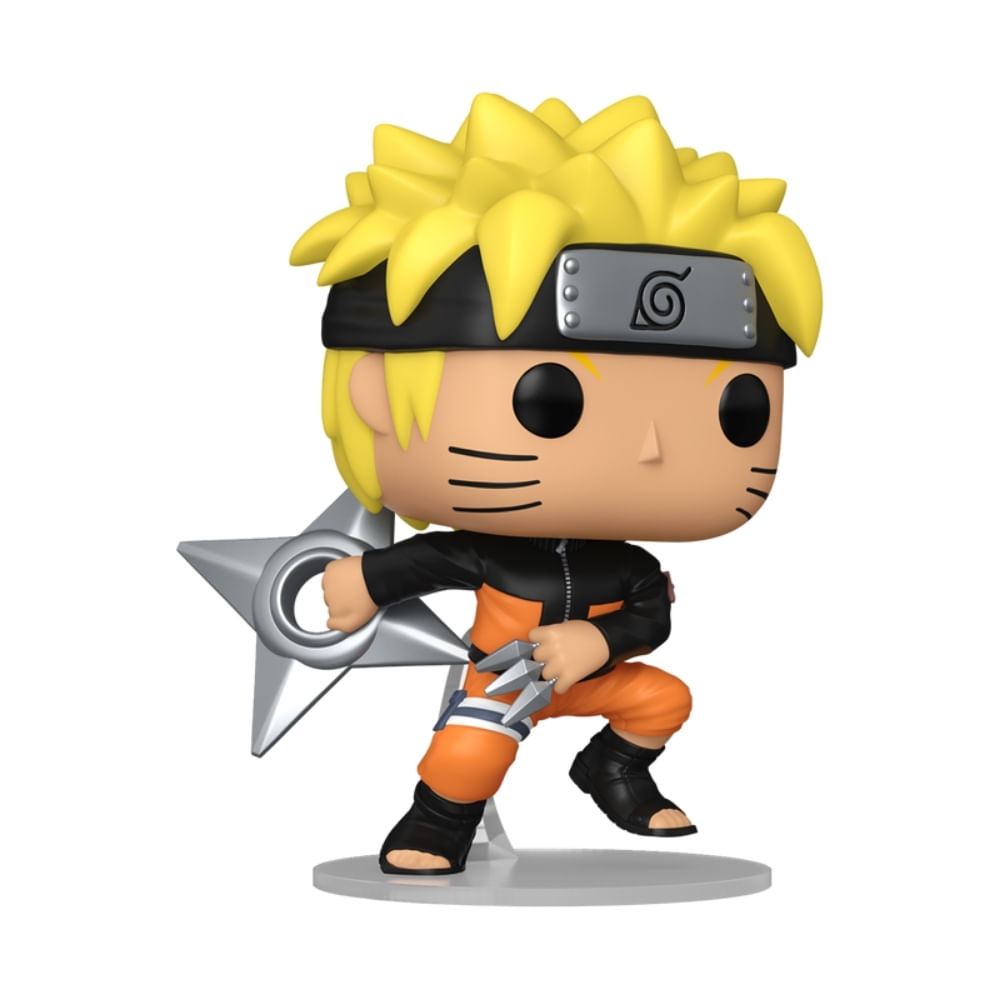 Boneco Funko Pop! Naruto Shippuden - Naruto Uzumaki Shuriken com Chase - Imagem 3