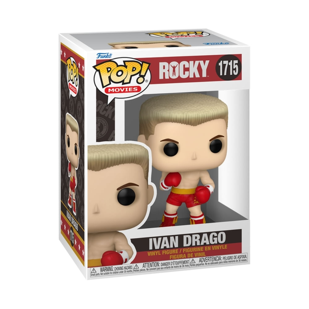 Boneco Funko Pop! Rocky Balboa - Ivan Drago - Imagem 2