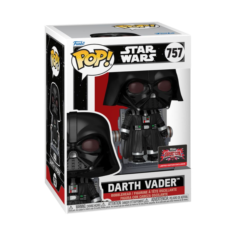 Boneco Funko Pop! Star Wars - Darth Vader (A Vingança dos Sith) - Imagem 3