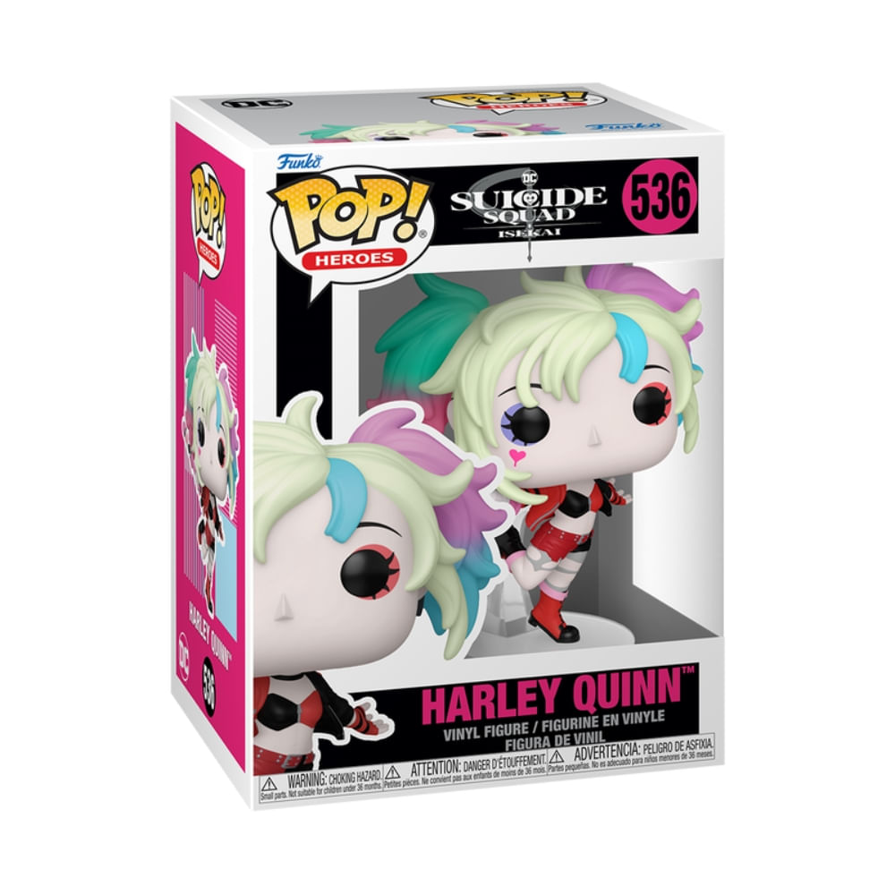 Boneco Funko Pop! Esquadrão Suicida Isekai - Arlequina - Imagem 3