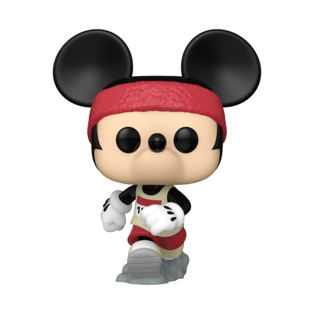 Boneco Funko Pop! Disney Vida Real - Mickey com Roupa de Corrida - Imagem 2