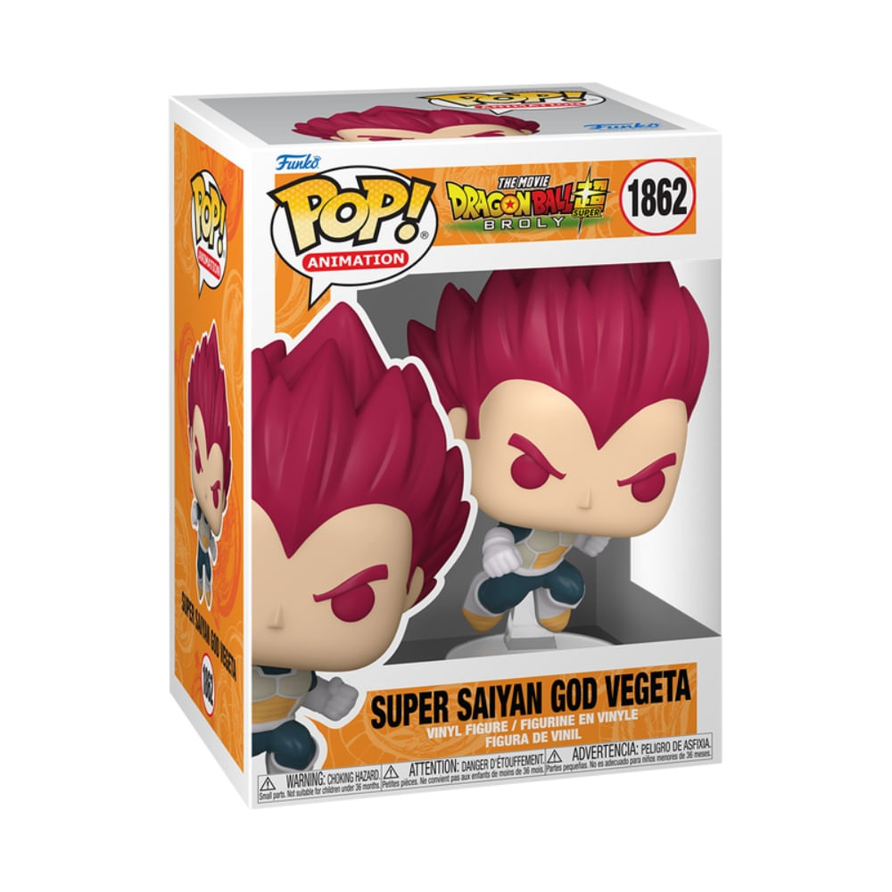 Boneco Funko Pop! Dragon Ball Super Broly - Vegeta - Imagem 3