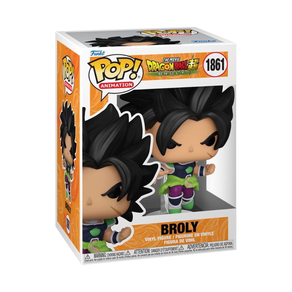 Boneco Funko Pop! Dragon Ball Super Broly - Broly - Imagem 3