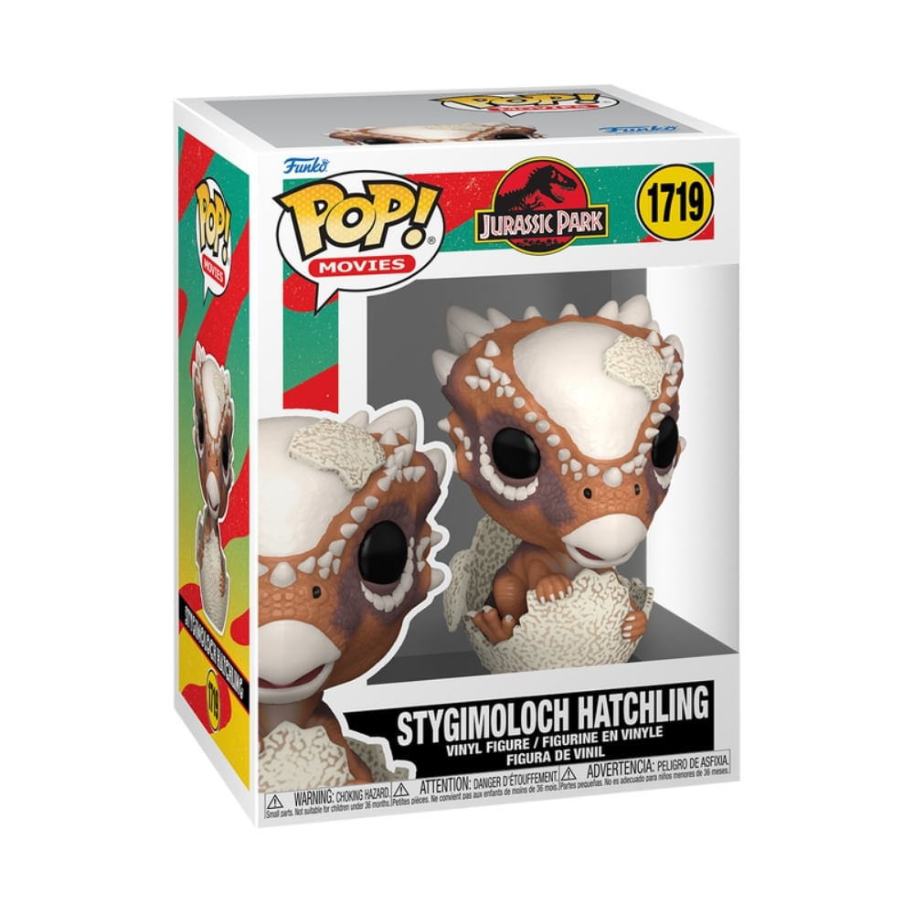 Boneco Funko Pop! Jurassic Park - Stigimoloque Filhote - Imagem 3