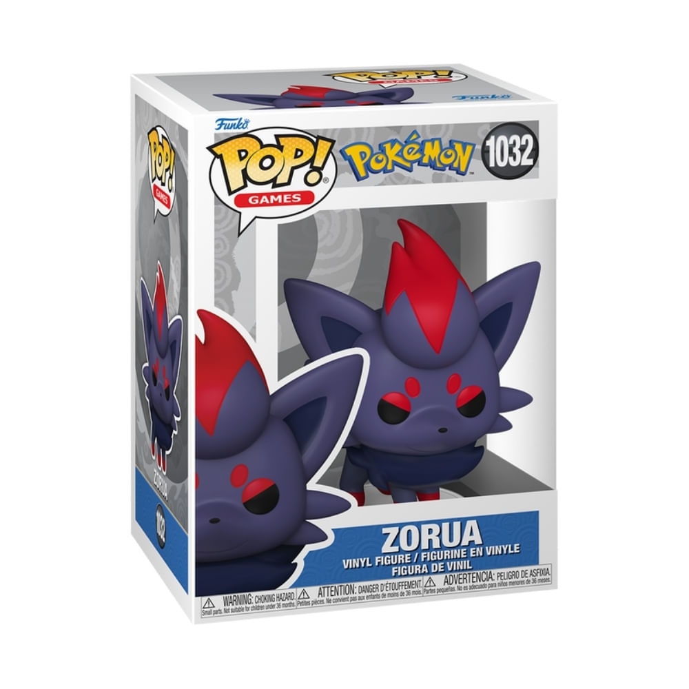 Boneco Funko Pop! Pokémon - Zorua - Imagem 2