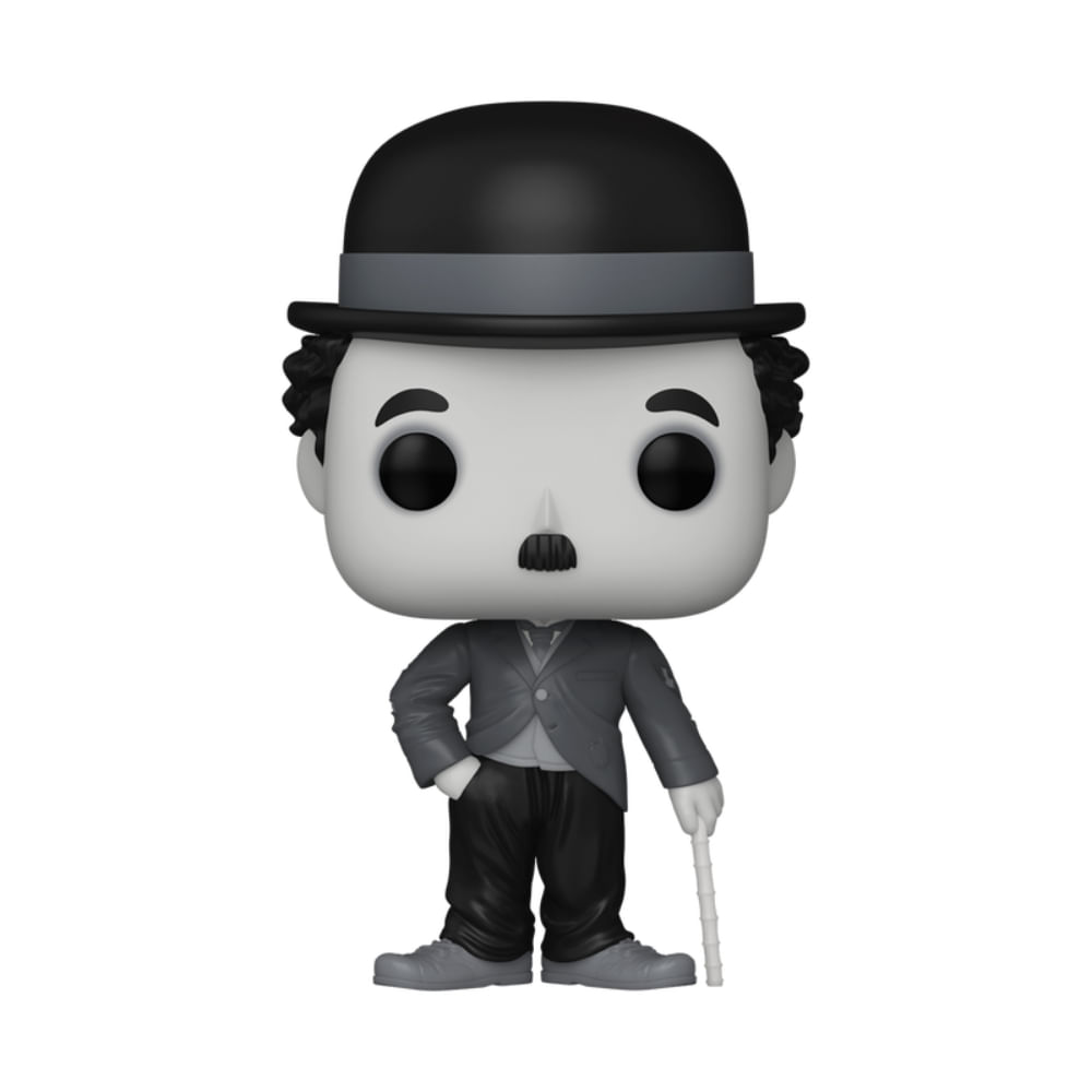 Boneco Funko Pop! Icons - Charlie Chaplin - Imagem 2