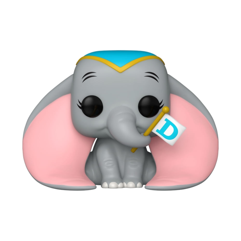 Boneco Funko Pop! Disney Dumbo - Dumbo com Bandeira - Imagem 2