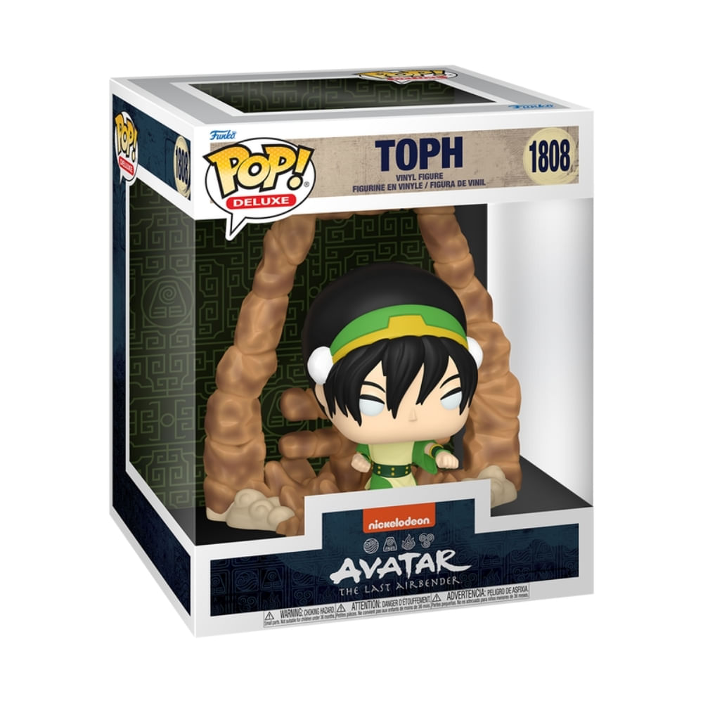 Boneco Funko Pop! Deluxe Avatar O Último Mestre do Ar - Toph - Imagem 2