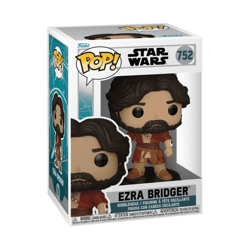 Boneco Funko Pop! Star Wars Ahsoka - Ezra Bridger - Imagem 3