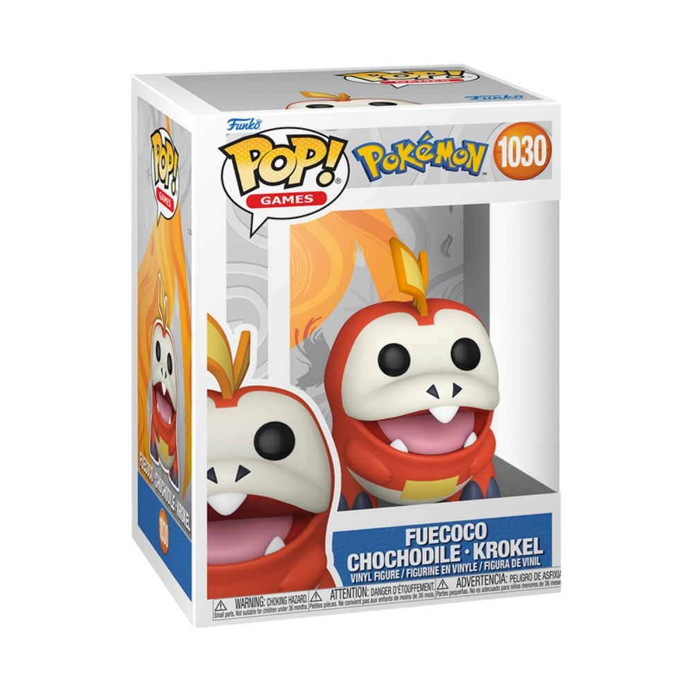 Boneco Funko Pop! Pokémon - Fuecoco - Imagem 3