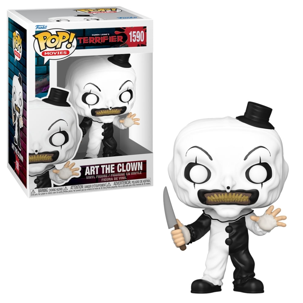 Boneco Funko Pop! Terrifier - O Palhaço Art