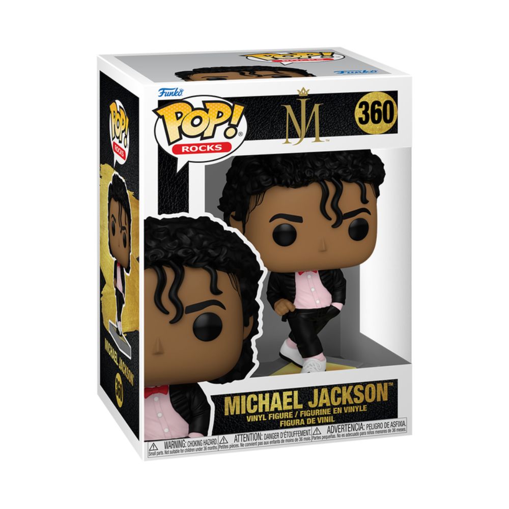Boneco Funko Pop! Rocks Michael Jackson (Billie Jean) - Imagem 3