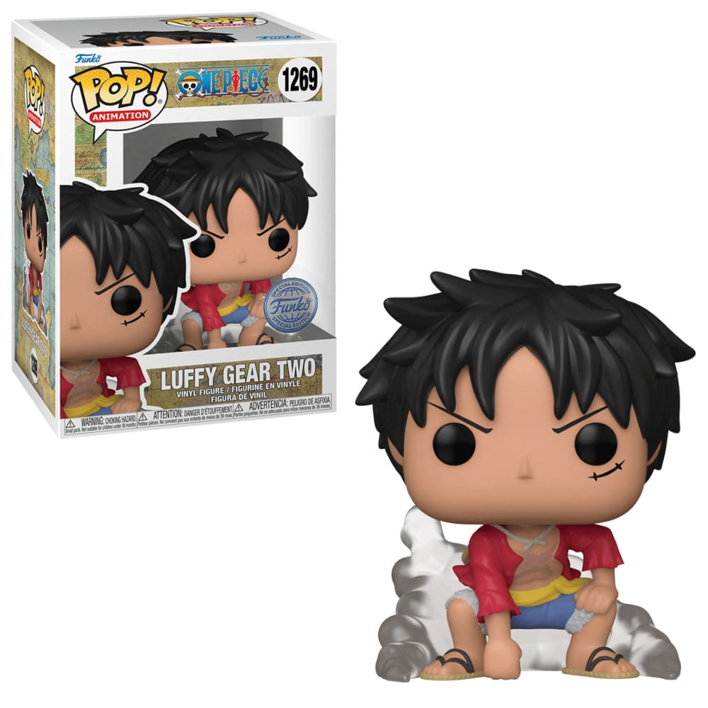 Boneco Funko Pop! One Piece - Luffy Gear Two