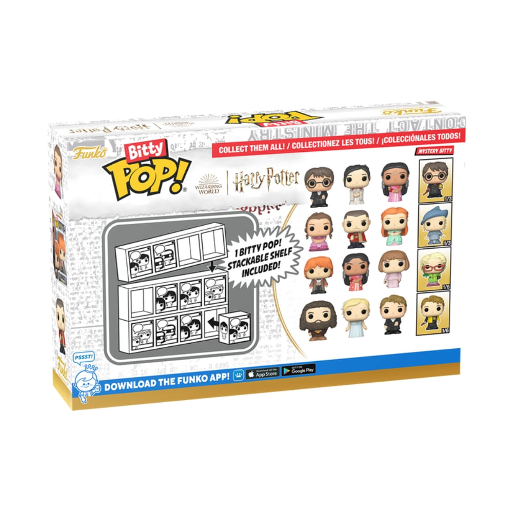Bitty Pop! Harry Potter 4 - Hermione, Viktor Krum e Gina - Imagem 3