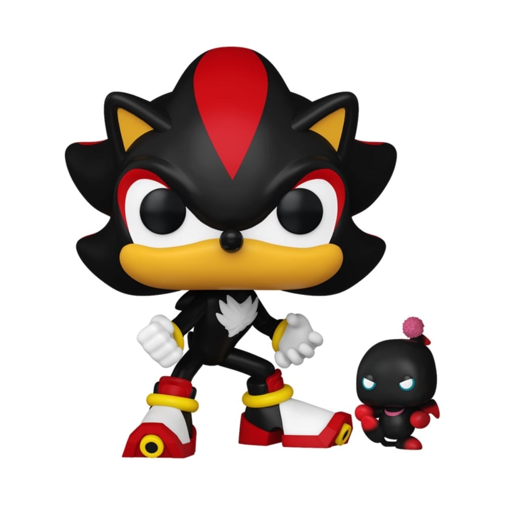 Boneco Funko Pop! & Buddy Sonic The Hedgehog - Shadow e Dark Chao - Imagem 3