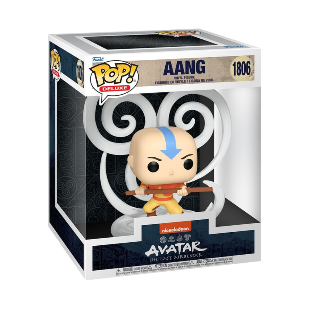 Boneco Funko Pop! Deluxe Avatar O Último Mestre do Ar - Aang - Imagem 2