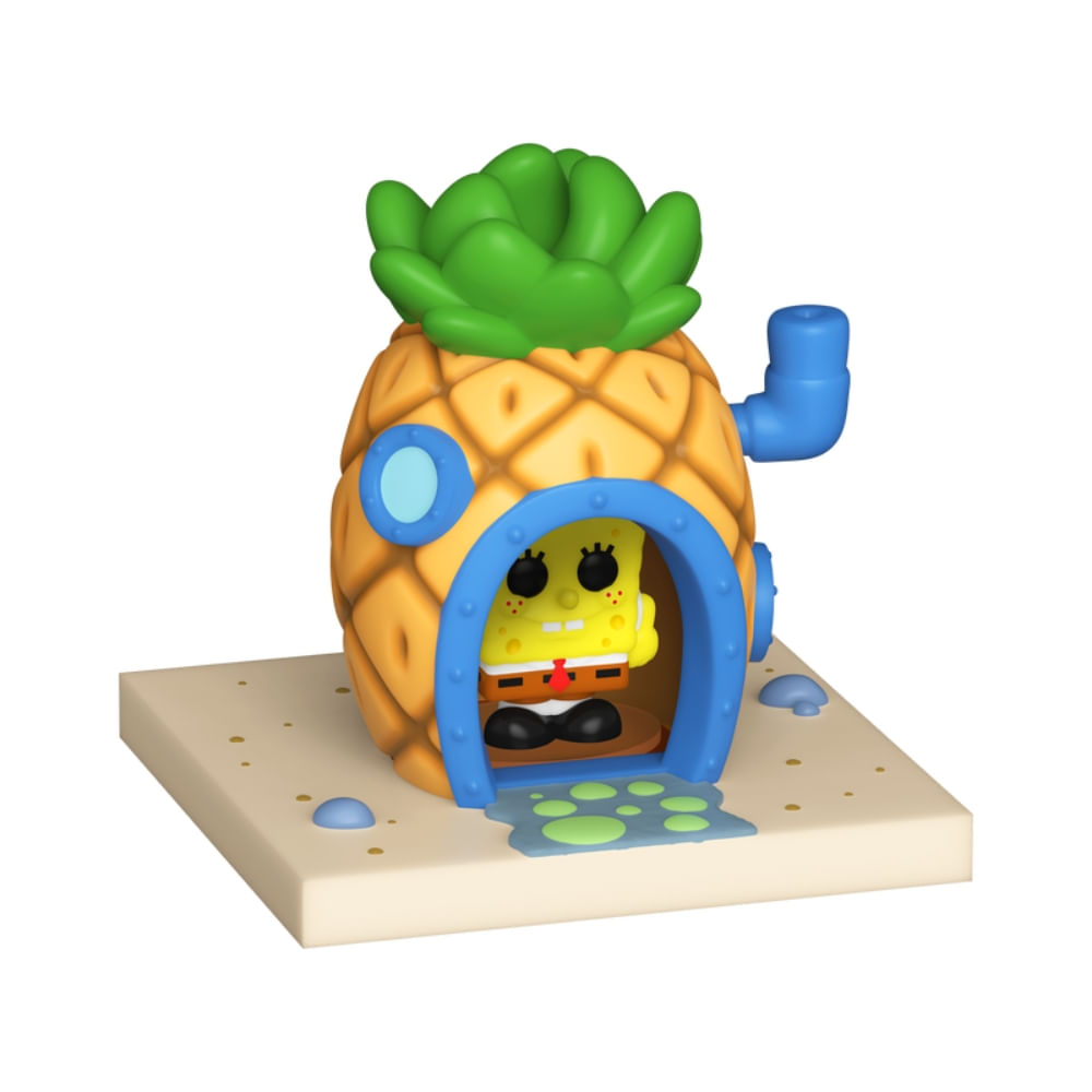 Bitty Pop! Town Bob Esponja e Gary na Casa de Abacaxi - Imagem 3