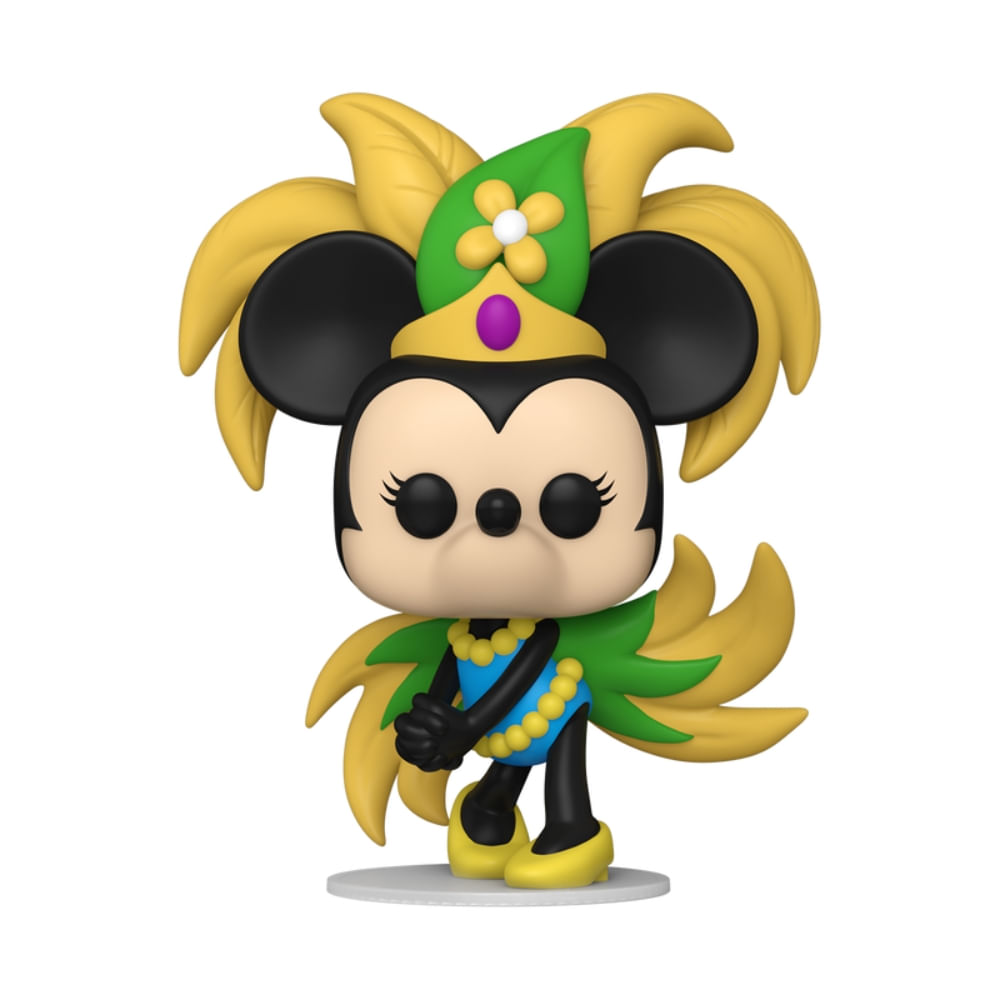 Boneco Funko Pop! Disney Mickey pelo Mundo - Minnie Carnavalesca - Imagem 2