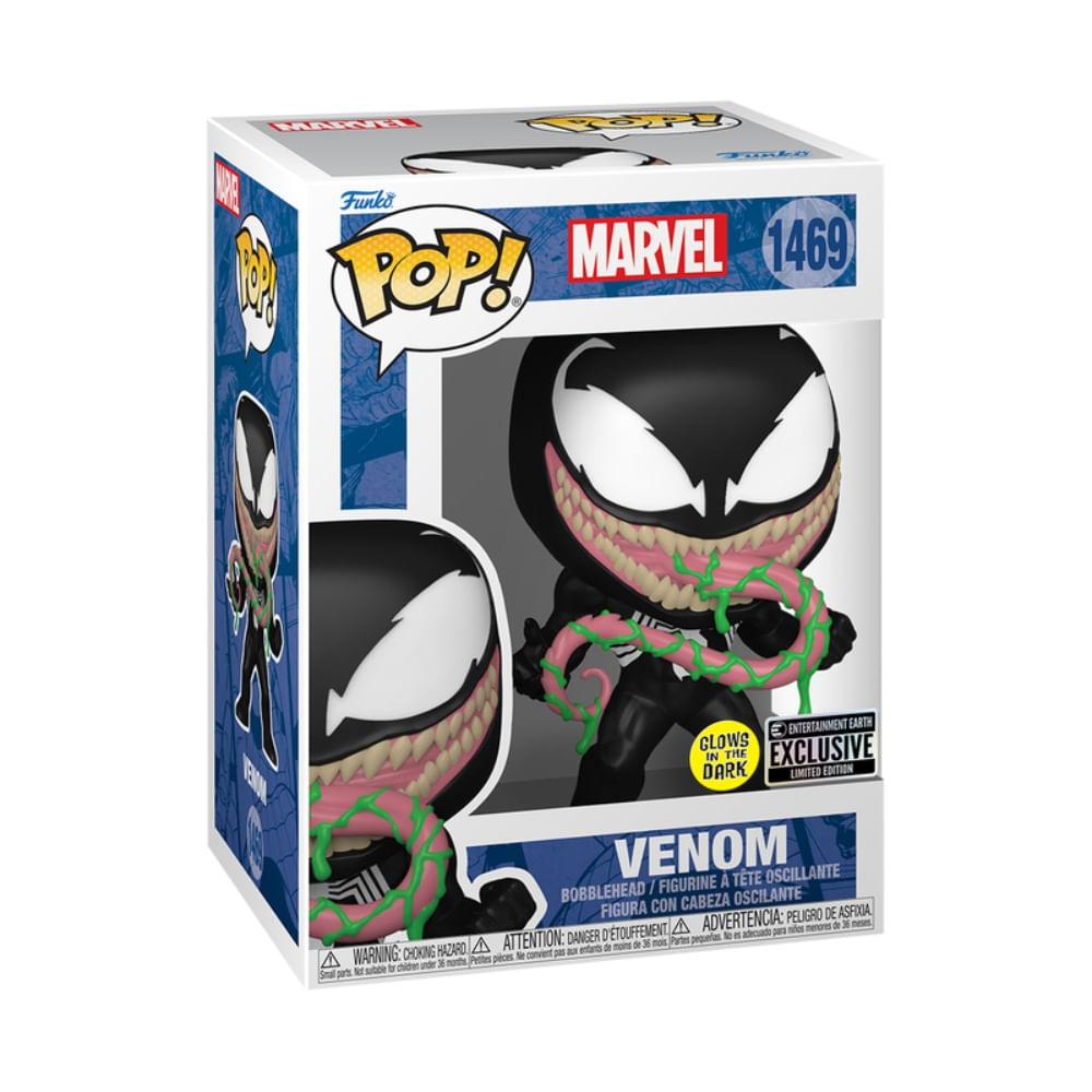 Boneco Funko Pop! Marvel Venom Ooze (Glow) - Imagem 4
