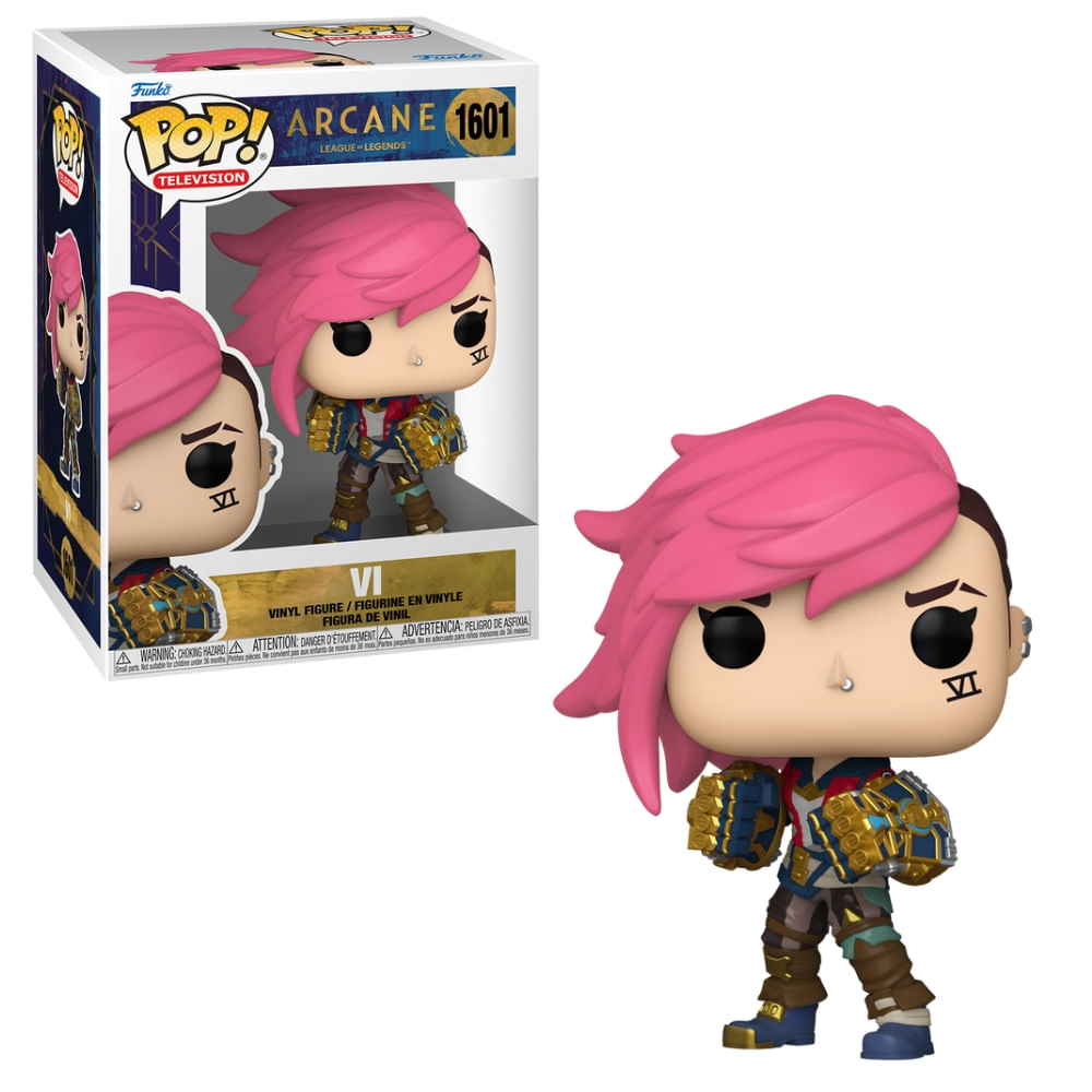 Boneco Funko Pop! Arcane League of Legends - VI