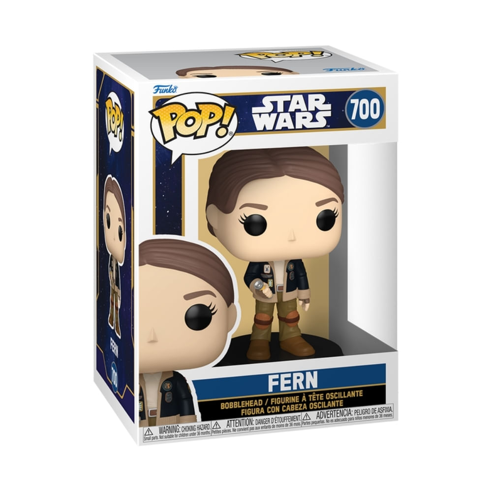 Boneco Funko Pop! Star Wars Skeleton Crew - Fern - Imagem 3
