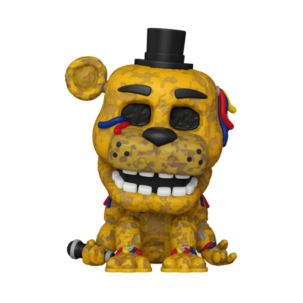Boneco Funko Pop! Five Nights at Freddy's - Withered Golden Freddy - Imagem 2