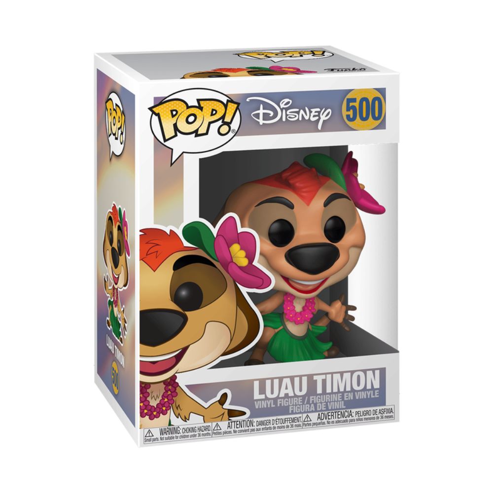 Boneco Funko Pop! Disney O Rei Leão - Luau Timão - Imagem 3