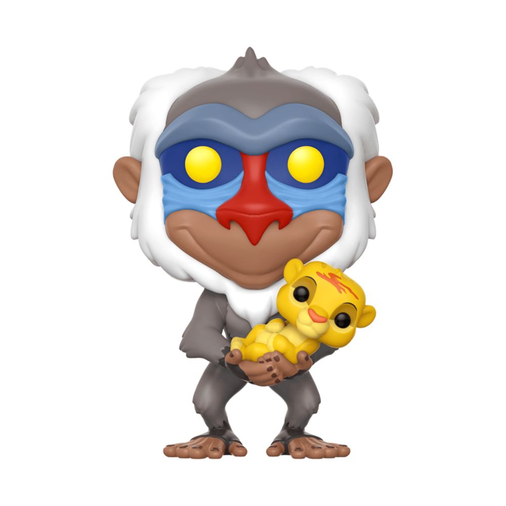Boneco Funko Pop! Disney O Rei Leão - Rafiki com Simba - Imagem 2