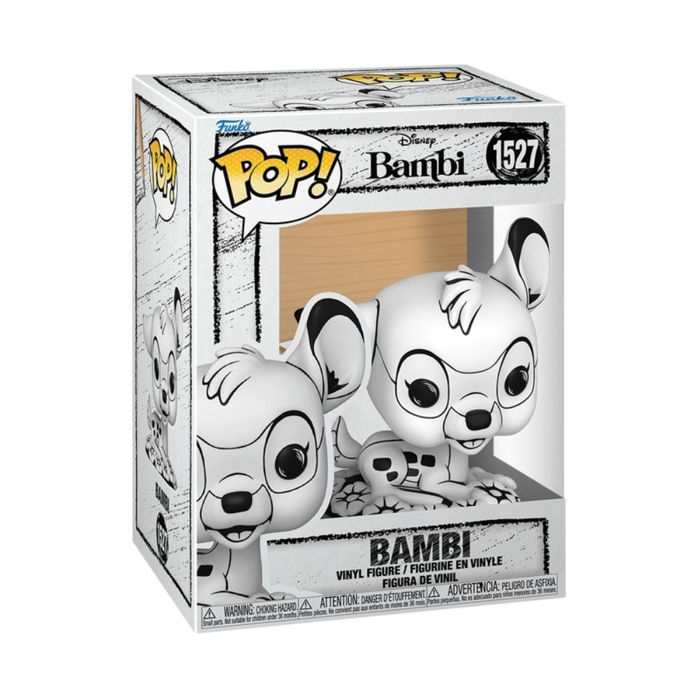 Boneco Funko Pop! Disney Esboços - Bambi - Imagem 2