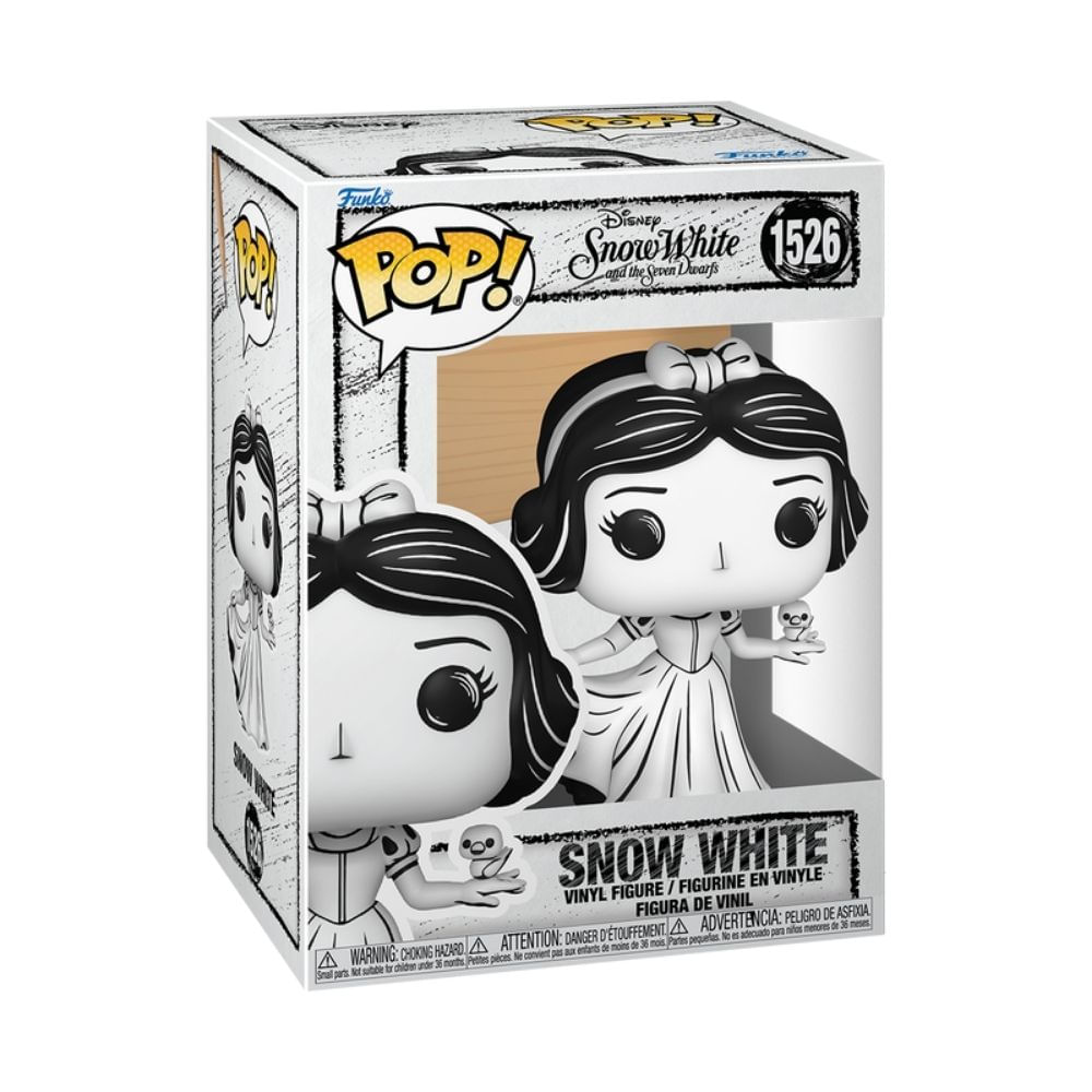 Boneco Funko Pop! Disney Esboços - Branca de Neve - Imagem 2