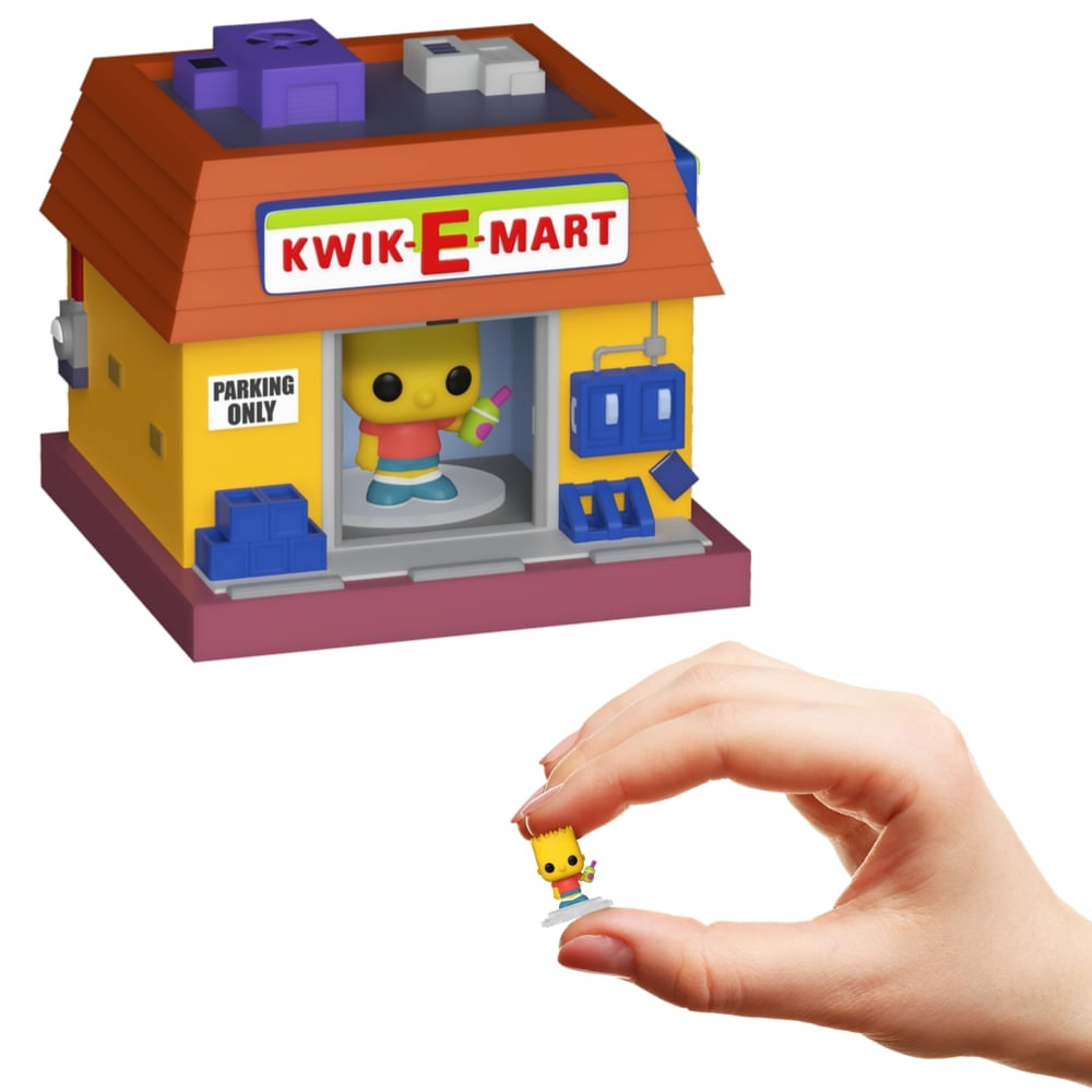 Bitty Pop! Town Os Simpsons - Bart Simpson e Kwik-E-Mart - Imagem 2