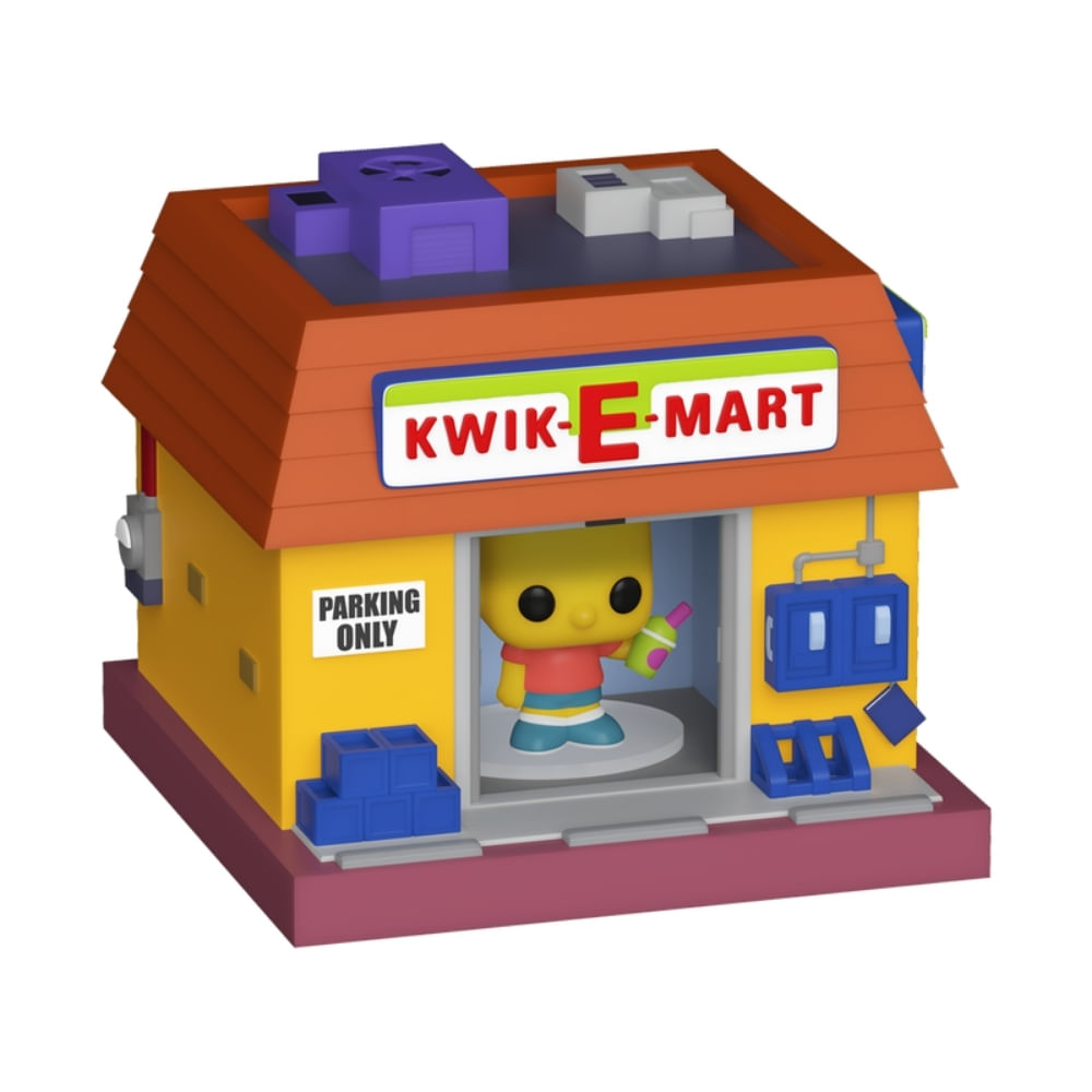 Bitty Pop! Town Os Simpsons - Bart Simpson e Kwik-E-Mart - Imagem 3
