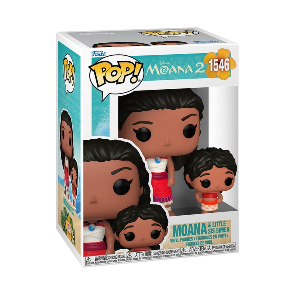 Boneco Funko Pop! & Buddy Disney Moana 2 - Moana e Simea - Imagem 3