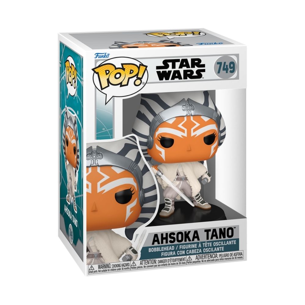Boneco Funko Pop! Star Wars Ahsoka - Ahsoka com Sabre de Luz - Imagem 3