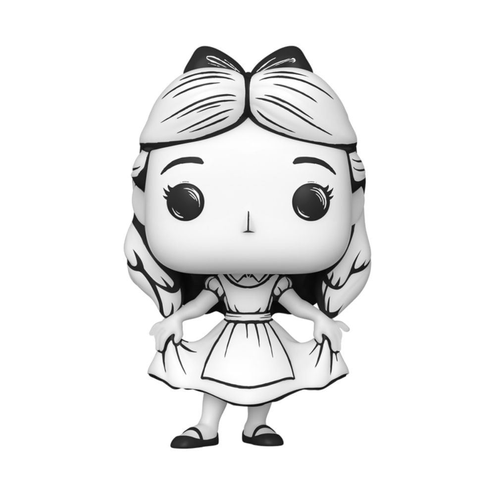 Boneco Funko Pop! Disney Esboços - Alice - Imagem 2