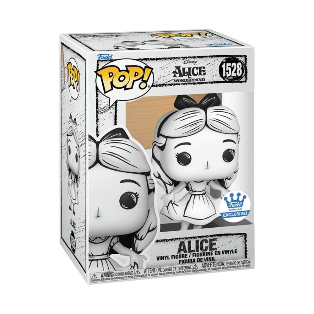 Boneco Funko Pop! Disney Esboços - Alice - Imagem 3