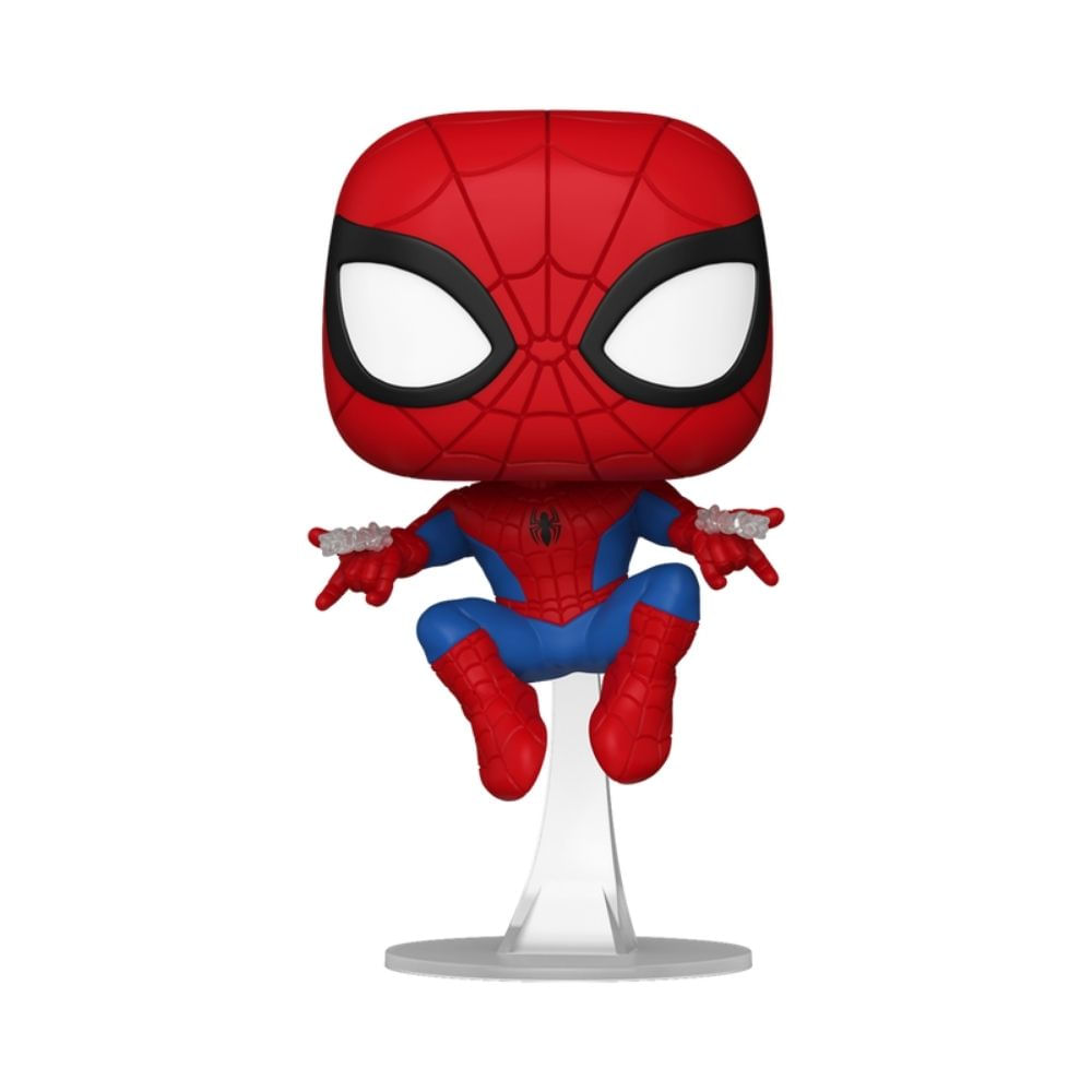 Boneco Funko Pop! Marvel Homem-Aranha Disparando Teia - Imagem 2