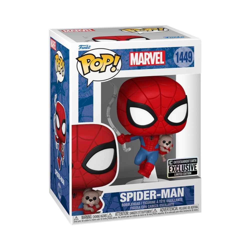 Boneco Funko Pop! Marvel Homem-Aranha e Cachorro Sandwich - Imagem 2